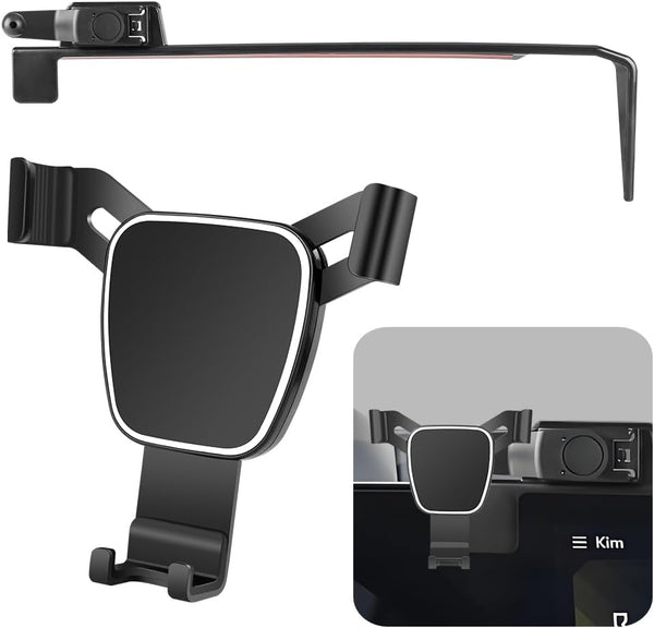 LUNQIN Car Phone Holder for Kia Sportage 2026 Auto Accessories Navigation Bracket Interior