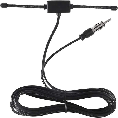 ACEIRMC Universal Car Stereo AM FM Dipole Antenna,Hidden Adhesive Mount AM FM Radio