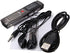 AHAOMG 8GB 650Hr MP3 (TM) LCD Digital Audio Voice Recorder Rechargeable Dictaphone Player Black