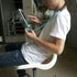 Flexible Long Arms Clip Holder, Universal Mobile Phone Stand Hanging on Neck for Tablet PC Desktop (Blue)