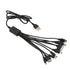 10 in 1 Multi Charging Cable, Universal Multiple Charging Cord with 10 Ports for Charging Cell Phones, Speakers, MP3,