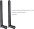 CORONIR 2.4GHz 5GHz 5.8GHz 3dBi 2Pack Dual Band WiFi MIMO RP-SMA Male Antenna for WiFi Router Signal Booster Repeater