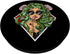 Medusa Hippie Psychedelic Snakes Greek Mythology Women PopSockets Standard PopGrip