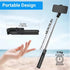 Laugwey Portable Bluetooth Selfie Stick,Retractable Wireless Selfie Stick Mobile Phone Holder with Wireless Remote