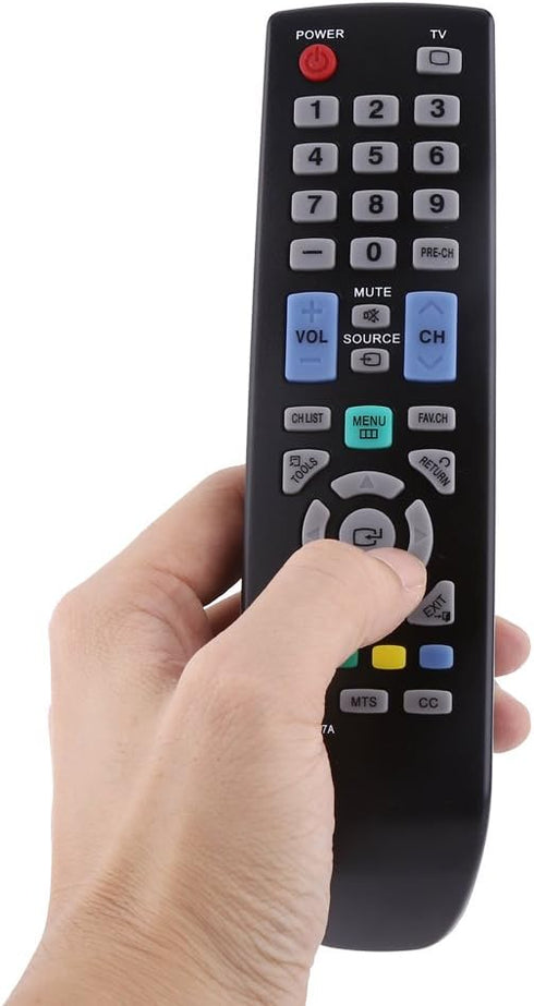 Replacement Remote Control for Samsung TV Models BN59-00857A / BN59-00865A / BN59-00942A - No Programming Required