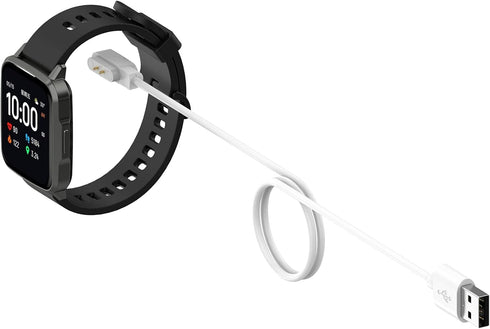 Replacement Charger for Anyloop Watch Mini, 1.9ft USB Magnetic Charging Cable for ALW1/LA32/AK47 Y2 (Black&White)