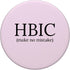 Women's Funny Head Bitch in Charge HBIC PopSockets Standard PopGrip: Swappable Grip