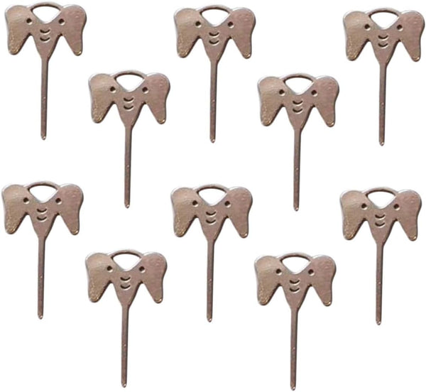 HOMSFOU 40pcs Sim Card Ejector Needles Phone Sim Tray Remover Tool for