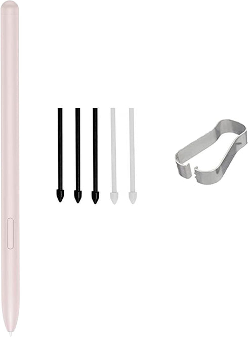 Galaxy Tab S7 FE Pen Replacement for Samsung Galaxy Tab S7 FE/S7/S7+ S Pen Stylus with Nibs (Mystic Pink)