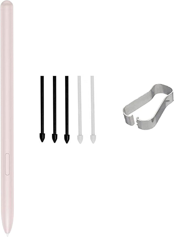 Galaxy Tab S7 FE Pen Replacement for Samsung Galaxy Tab S7 FE/S7/S7+ S Pen Stylus with Nibs (Mystic Pink)