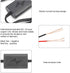 Dash Cam Hardwire Kit - 12V/24V to 5V 2.5A Parking Monitor Converter Cable, Left Angle Mini USB