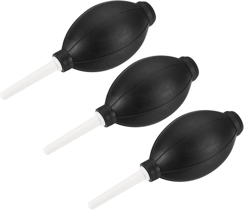 MECCANIXITY Dust Ball Air Blower, Rubber Blowing Pump Cleaning Tool for Camera Lens, Keyboard, PCB Board, Pack of 3