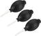 MECCANIXITY Dust Ball Air Blower, Rubber Blowing Pump Cleaning Tool for Camera Lens, Keyboard, PCB Board, Pack of 3