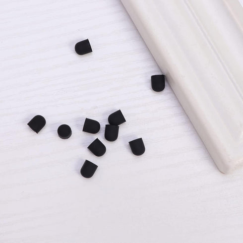 Hemobllo 15pcs Stylus Pen Tip Replacement Rubber Tips for Stylus Touch Pen, Touchscreen Pen, Outer Diameter 6mm, Inner