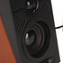 PC Speakers for Laptops, Fast Wired Deep Bass Wooden Color for Computers