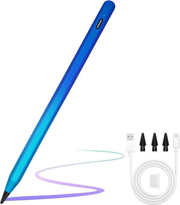 Stylus Pencil for iPad 10th & 9th Generation, Active Pen with Palm Rejection, Compatible with 2018-2023 iPad Models