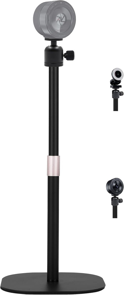 AceTaken Heavy-Duty Webcam Stand, 18-inch Desktop Webcam Tripod Holder Compatible with Razer Kiyo