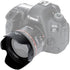Lens Hood for Yongnuo YN 50mm f/1.8 II Lens, Reversible Lens Shade Protector Compatible with 58mm Filter or Lens Cap