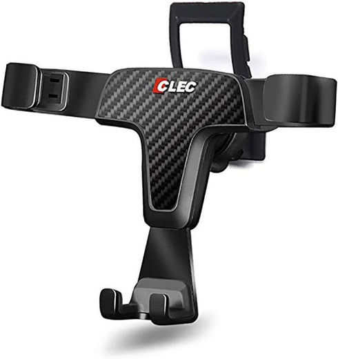 BEERTE Adjustable Phone Holder for Toyota CHR 2017-2024, Carbon Fiber Pattern Air Vent Mount for Smartphones