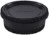 Rear Lens Back Cap and Front Cover Cap Set for Nikon DSLR Cameras (A)
