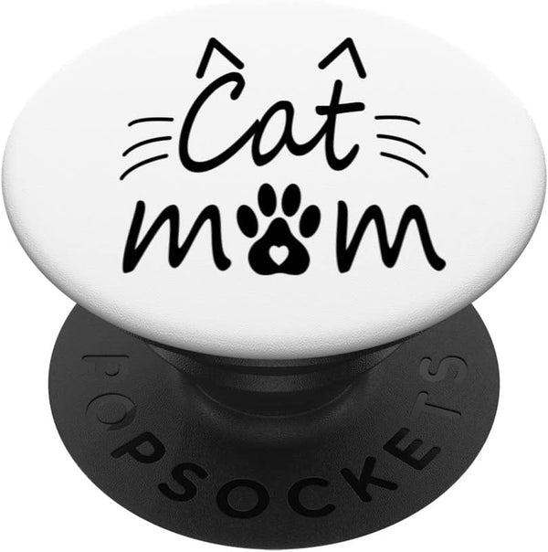 Cat Mama PopSockets Swappable PopGrip for Phone Accessories