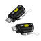 cablecc 2pcs USB-C Atmosphere LED Lighting for Outdoors Walking Cycling Phone Laptop