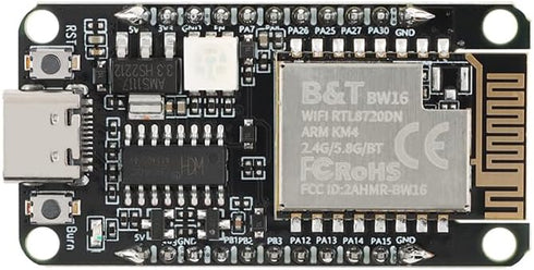3Pcs BW16-Kit Dual-frequency WiFi Development Board, Bluetooth 5.0 Wireless Module RTL8720DN Chip for Low Power