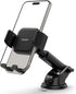 Spigen Universal Car Phone Holder, Dashboard Windshield Mount with 360 Rotating Head, Telescopic