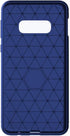 Asuwish Phone Case for Samsung Galaxy S10e, Slim Protective Silicone Cover with Tempered Glass Screen Protector, Navy