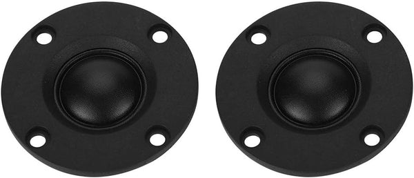 SUNGOOYUE HiFi Speaker, 2Pcs 30W 6O Silk Film Dome Speaker Magnet Treble Tweeter Loudspeaker