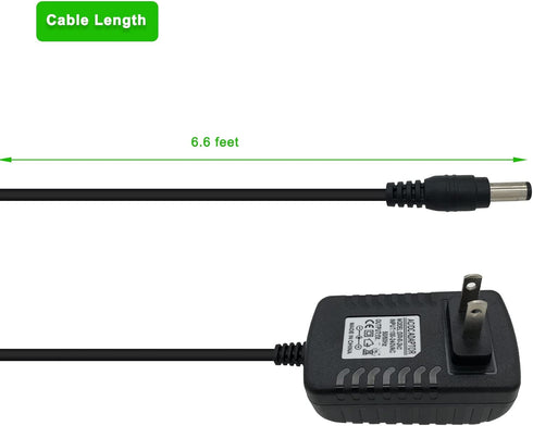 Charger Replacement for Sun Joe MJ401C Lawn Mower, Power Cord AC Adapter 6.6 ft - PDEEY