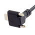 chenyang USB 3.0 to USB C 90 Degree Angled Data Cable with Panel Mount Screw for Industrial Camera - 5.0M