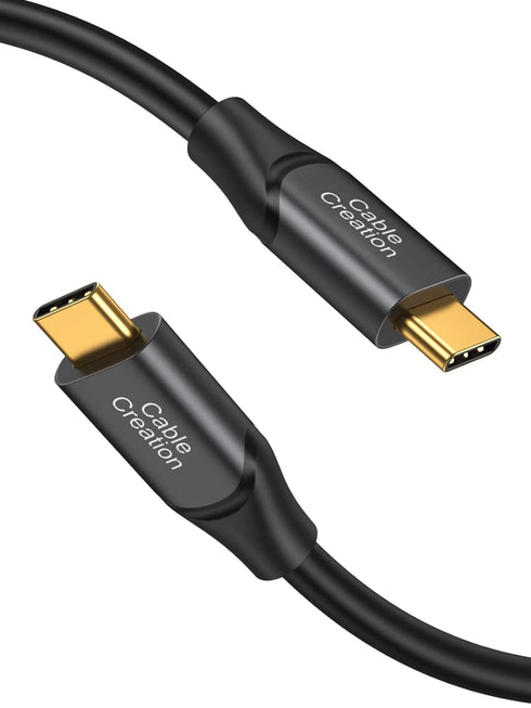 CableCreation USB C to USB C Cable 5FT, 10Gbps Data Cable, 4K Video Output, 100W Fast Charging for MacBook, Galaxy