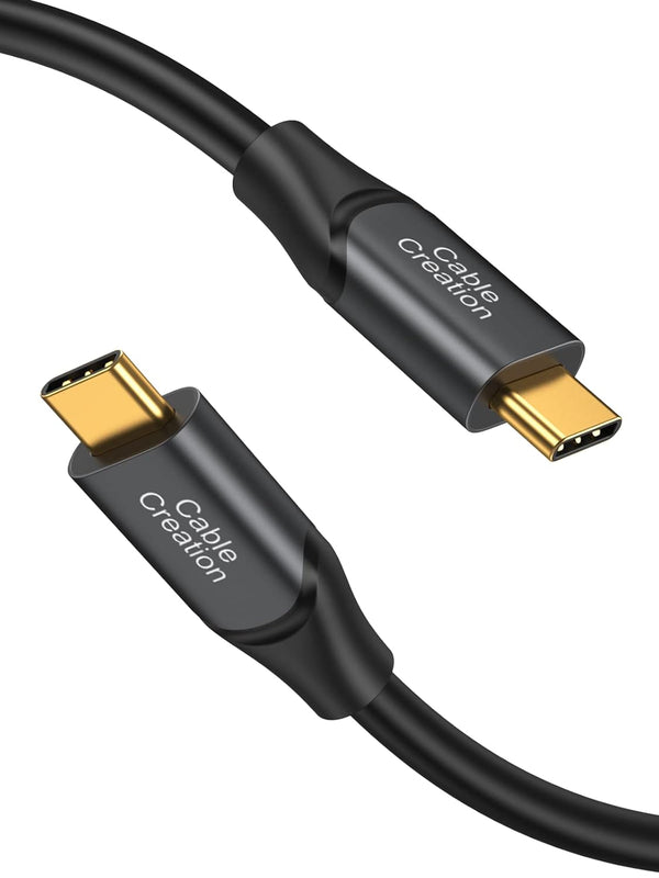 CableCreation USB C to USB C Cable 5FT, 10Gbps Data Cable, 4K Video Output, 100W Fast Charging for MacBook, Galaxy