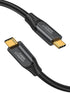 CableCreation USB C to USB C Cable 5FT, 10Gbps Data Cable, 4K Video Output, 100W Fast Charging for MacBook, Galaxy