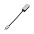 Amazon Basics Aluminum USB 3.1 Type-C to RJ45 Gigabit Ethernet Adapter, Grey, 2.07 x 0.81 x 0.6 inches