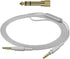 Geekria Audio Cable with Mic Compatible with Beats Studio Pro, Studio 3 Headphones Cable, 1/8" (3.5mm) to 3.5mm Replacement Stereo Cord with Inline Microphone and Volume Control (5.5 ft/1.7 m) by GEEKRIA
