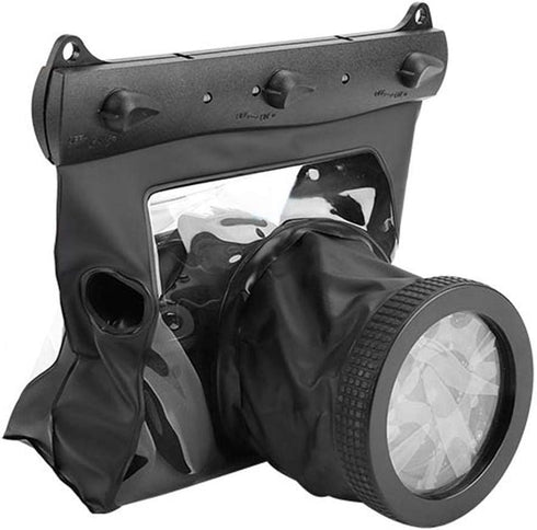 Waterproof Camera Housing Case, 20 Meter Underwater Protective Pouch Bag for Canon Nikon DSLR SLR Mirrorless Camera