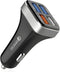 USB Car Charger Adapter, 4 Ports QC3.0 Cell Phone Fast Charger, Multi-Port Smart Quick Charger for Cigarette Lighter,
