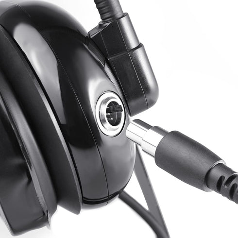 2-Pin to 5-Pin Coil Cord Cable for Motorola Two Way Handheld Walkie Talkie and Radio Headsets