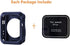 Wolait 42mm Compatible Apple Watch Case, Rugged Protective Case + Tempered Glass Screen Protector, Navy for Series 3,