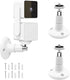 2 Pack Wall Mount for Wyze Cam Pan V3, Indoor Outdoor Security Mount for Wyze Cam Pan and Other Cameras