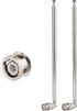 SZSAUTO Police Radio Scanner Antenna 20-1300MHz BNC Male 7 Section Telescopic Handheld Ham