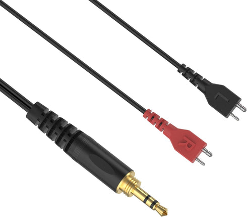 Geekria Audio Cable, 1/8" (3.5mm) Replacement Stereo Cord for Sennheiser HD25 Headphones, 8 ft (2.5 m)