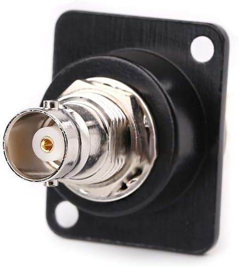 Toronce D series BNC Panel-Mount Connector | Pass-Through D-BNC Connector