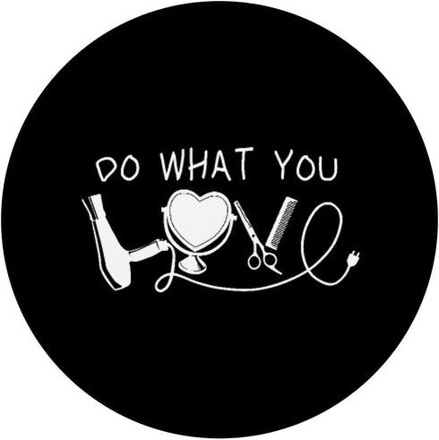 Funny Hair Stylist Love Barber Coiffeur Haircut PopSockets Swappable PopGrip