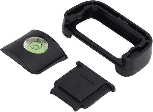 A7C Yunseity Camera Eyecup Viewfinder Eyepiece, Soft Silicone Eyecup with Bubble Spirit Level and Hot Shoe Cover