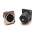 10-Pack Replacement Speakon Connector 4 Pole with 31 * 26mm Metal Panel Mount for NL2FC, NL4MP, NL4 Series