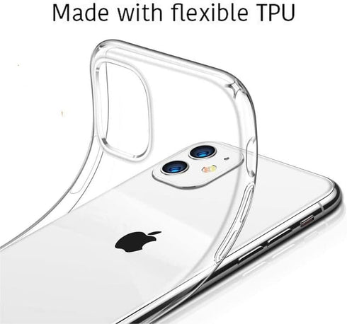 Phone Case for Fairphone 5 (6.46"), Clear TPU Soft Silicone Cover, Ultra-thin Anti-Yellow Shockproof Protective Shell