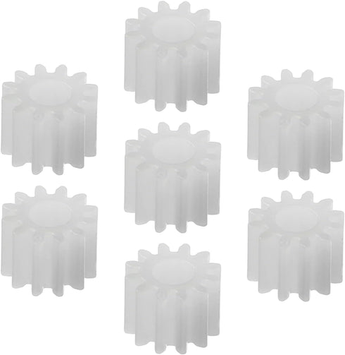 10pcs 12 123A Othmro Plastic Gears Teeth Model Reduction Gear Plastic Worm Gears for RC Car Robot Motor